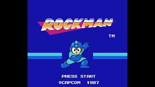 ロックマン (FC) 全クリア (ノーダメージ)