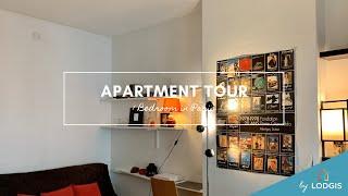 Apartment Tour // Furnished  30m2 in Paris – Ref : 21211002