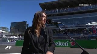 Italian anthem performed by Francesca Michielin (Formula 1 Italian GP 2017)