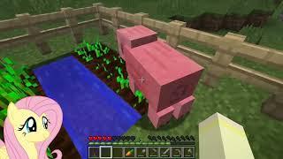 BREAADD!! [Fluttershy Plays: Minecraft Episode 2]