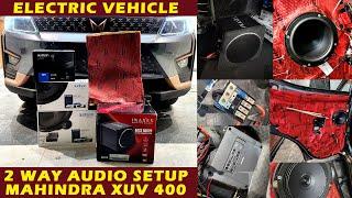 Mahindra XUV 400 EV Vehicle 2 Way Audio Setup | Car Audio Specialist | Car Audio Tamil | Car Sense