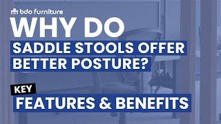 Reasons Why A Saddle Stool Can Offer Better Posture - BuyDirectOnline.com.au