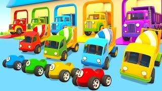 Car cartoons full episodes & Street vehicles. Helper cars for kids & Leo the Truck cartoon for kids.