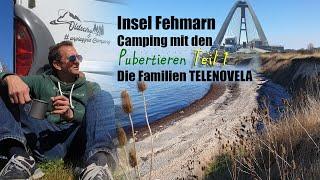 Teil1 Insel Fehmarn, Camping-Urlaub im Wohnwagen mit den Pubertieren. Eine Katastrophe!!??