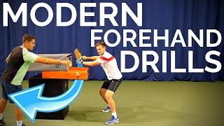 Modern Tennis Forehand - 5 Drills You Must Do