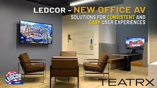 LEDCOR - New Office Meeting Rooms with TEATRX