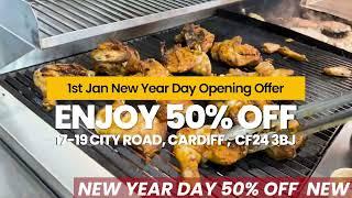 Maeme's Piri Piri Grand Opening 1st Jan NEW YEAR 2025 - 17-19 City Road, Cardiff  #foodie #piripiri