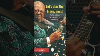 Blues Backing Track in E minor on the channel.