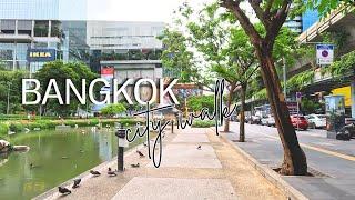 4K - Bangkok Walking Tour Sukhumvit Rd. Asok-Ekamai | City Walk