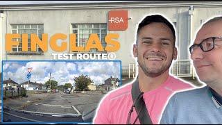 Finglas Driving Test Route 8-2024