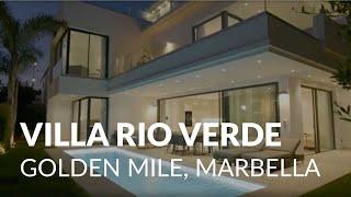 Beautiful brand new villa in Rio Verde Playa, Marbella Golden Mile