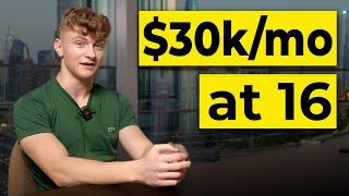 Making $30,000 A Month At 16 With Video Editing Agency