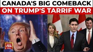 Trump Vs Trudeau | Canada Threatens Reciprocal Tariffs As Trump Escalates Trade War | India Today