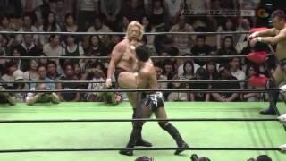 NOAH - KENTA & Yoshinobu Kanemaru vs Yoshihiro Takayama & Takuma Sano