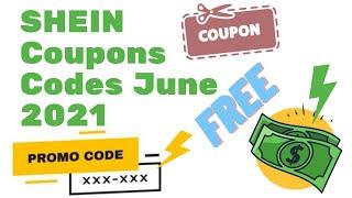 Shein Coupons Codes June 2021 | shein discount code | shein free shipping code | shein promo code