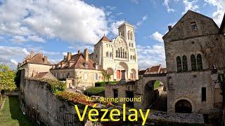 Wandering around Vezelay, Yonne department Burgundy.  One of the best " Beaux Villages de France"