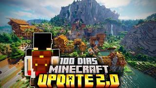 SOBREVIVI 100 DIAS NO DISTANT HORIZONS DO MINECRAFT - O FILME