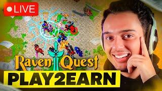 RAVEN QUEST GAMEPLAY | NEW CRYPTO GAME, MMORPG