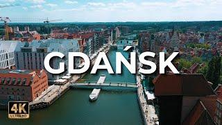 Gdańsk z drona | Śródmieście | Lato 2022 | LECE W MIASTO™ [4k]