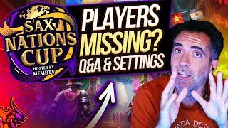 NATIONS CUP Q&A, Settings, Seeding, why some players didn´t sign up, ALL THE ANSWERS!!!