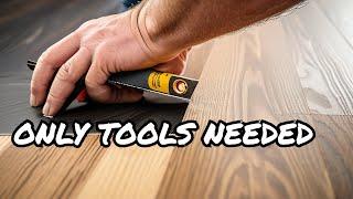 Install Vinyl Plank Flooring with Just These Tools