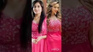 #All tv actresses️ #in same dress️ #kusu kusu song️ #status️ #short