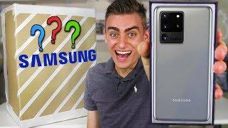 UNBOXING $25,000 SAMSUNG MYSTERY BOX (LEGIT GOT SAMSUNG GALAXY S20 ULTRA!?) 