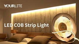 YOURLITE LED COB Strip Light | Create Your Bright Space #ledstriplights