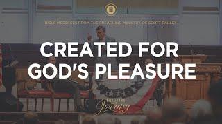 Created for God's Pleasure