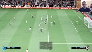 Μαρσέιγ - ΠΑΟΚ FIFA 22 My reactions and comments