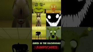 SHREK IN THE BACKROOMS ! ALL Jumpscares ! #shrek #roblox #jumpscare #viral #youtubeshorts #scary