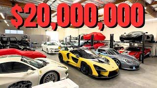 FULL TOUR OF OUR $20,000,000 SHOP!