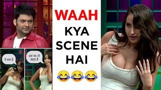 Nora Fatehi Seen Kapil Sharma Waah Kya Boobs Hai 