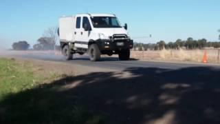 Iveco Daily 4x4 55S17W  brake upgrades  -  test 5  ABS OFF