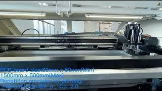 GDK L1500 Automatic solder paste printer. #GDK #SMT #Printer