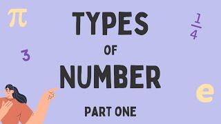 Types of Number in Maths: Part One