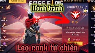 [Free Fire] Leo Rank Tử Chiến Đầu Mùa Lên Siêu Huyền Thoại 25⭐️ | Tuna