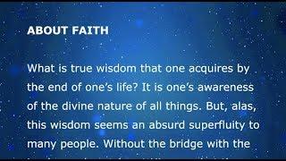 About Faith - Braco Official TV