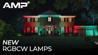 Experience AMP's NEW RGBCW Lamps – Discover a landscape of color