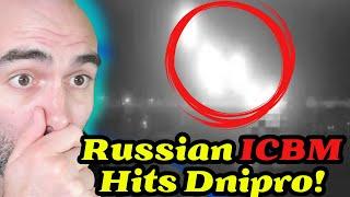 BREAKING: Russian ICBM Hits Dnipro!