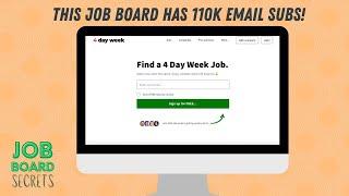 How This Job Board Got 110k Email Subscribers