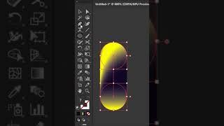 Gradient lines 3d in Illustrator- blend tool technique