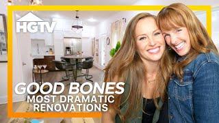 Most DRAMATIC Home Renovations of Season 3 | Good Bones | HGTV