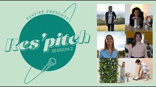 Talk Res’Pitch : parole aux entrepreneurs (session 2)