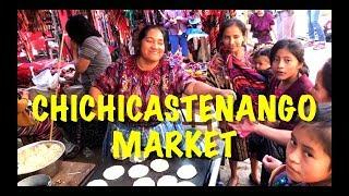 Chichicastenango - colorful market in Guatemala