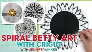 How To Make A Spiral Betty: Free Software Tutorial And Vinyl Tips!