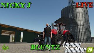 Farming Simulator 25 LIVE GAMEPLAY US FLAT LANDS 2