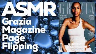 ASMR, Grazia Magazine Page Flipping, StevenAntonyASMR