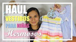 HAUL DE VESTIDOS PARA NIÑAS  | Petit Bowtique y Little Baby | Andreina al Estilo mamá