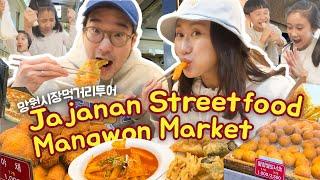 JAJANAN PASAR MANGWON, KOREA!!